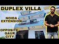 DUPLEX VILLA NOIDA EXTENSION | DIAMOND VILLAS | 9289282228 / 7206165093 | OPPOSITE GAUR CITY