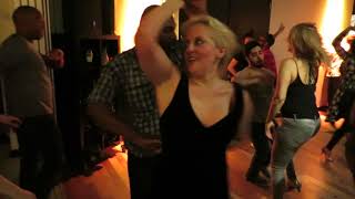 Sam \u0026 Loredana (Salsa Social) at the Moka Socials on February 24th 2018