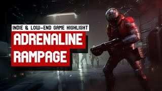 Fight Horde of Zombies in Space - Adrenaline Rampage | Indie \u0026 Low-End Game Highlight #5