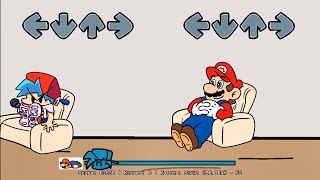 FNF: A Mario on a chair mod / Boyfriend VS Mario-chair █ Friday Night Funkin' – mods █