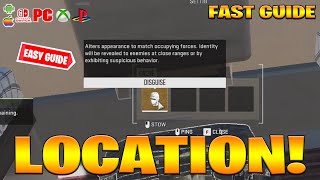 Where to find Disguise DMZ FREE Location in COD! (How to Get Disguise DMZ Location)