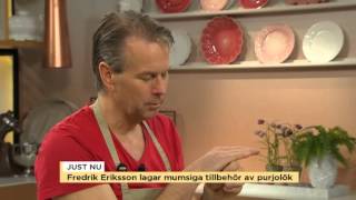 Fredrik Eriksson bjuder på purjolök gånger tre - Nyhetsmorgon (TV4)