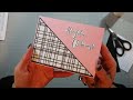 anleitung tutorial gutscheinverpackung gutscheinkarte für zwei gutscheine basteln mit papier diy