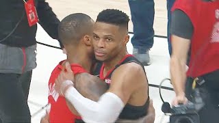Russell Westbrook Finally Gives Damian Lillard Respect After The Game! Rockets vs Trail Blazers