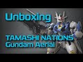 Unboxing TAMASHII NATIONS Gundam Aerial