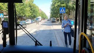 Buss 1 i Borås från Hässleholmen till Sjöbo