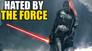 The ONLY Sith The Dark Side of the Force HATED - Star Wars Explained