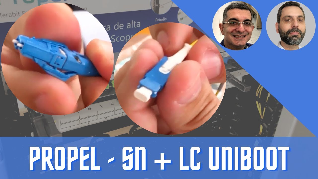 Propel/CommScope - Conectores SN E LC Uniboot - YouTube