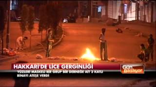 Hakkari'de Lice gerginliği