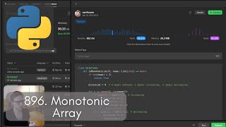 Unlocking Array Secrets: LeetCode 896. Monotonic Array Challenge | Dive Deep with vanAmsen 🔥🚀