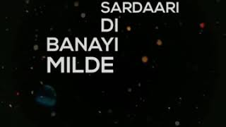 Jattiye ni - Jordan sandhu - New punjabi song status - black background status - whatsapp status