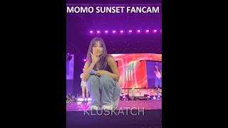 Momo - Sunset • Front row view fancam ft. Jeongyeon • 220514