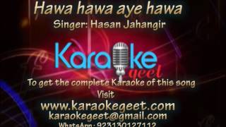 Hawa hawa aye hawa (Karaoke)