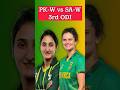 PK-W vs SA-W Dream11 Team Prediction | Pakistan Women vs South Africa Women Dream11 Team | Dream11