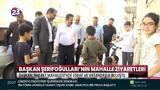 ELAZIĞ BELEDİYE BAŞKANI ŞERİFOĞULLARI,NAİLBEY MAHALLESİ'NDE ESNAF VE VATANDAŞLARLA BİR ARAYA GELDİ