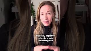 What’s the difference between subjective and objective claims?