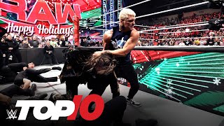 Top 10 Monday Night Raw moments: WWE Top 10, Dec. 18, 2023