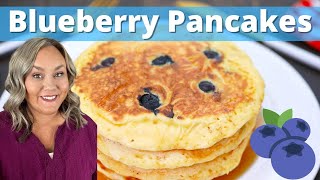 Blueberry Pancakes | The Diary of a Real Housewife