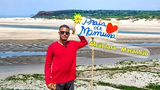 Viajando de Pontal Bequimão até a praia de Mamuna em Alcântara Maranhão