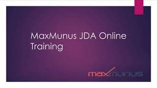 JDA  training– JDA   Onlinetraining – (JDA   Certification Tips)– JDA   Course