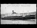 MV Upwey Grange - Construção ao Naufrágio