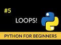 Python Beginner Tutorial #5 - Let's Loop!