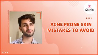 Avoid These Mistakes For Acne Prone Skin | #Shorts - Myntra