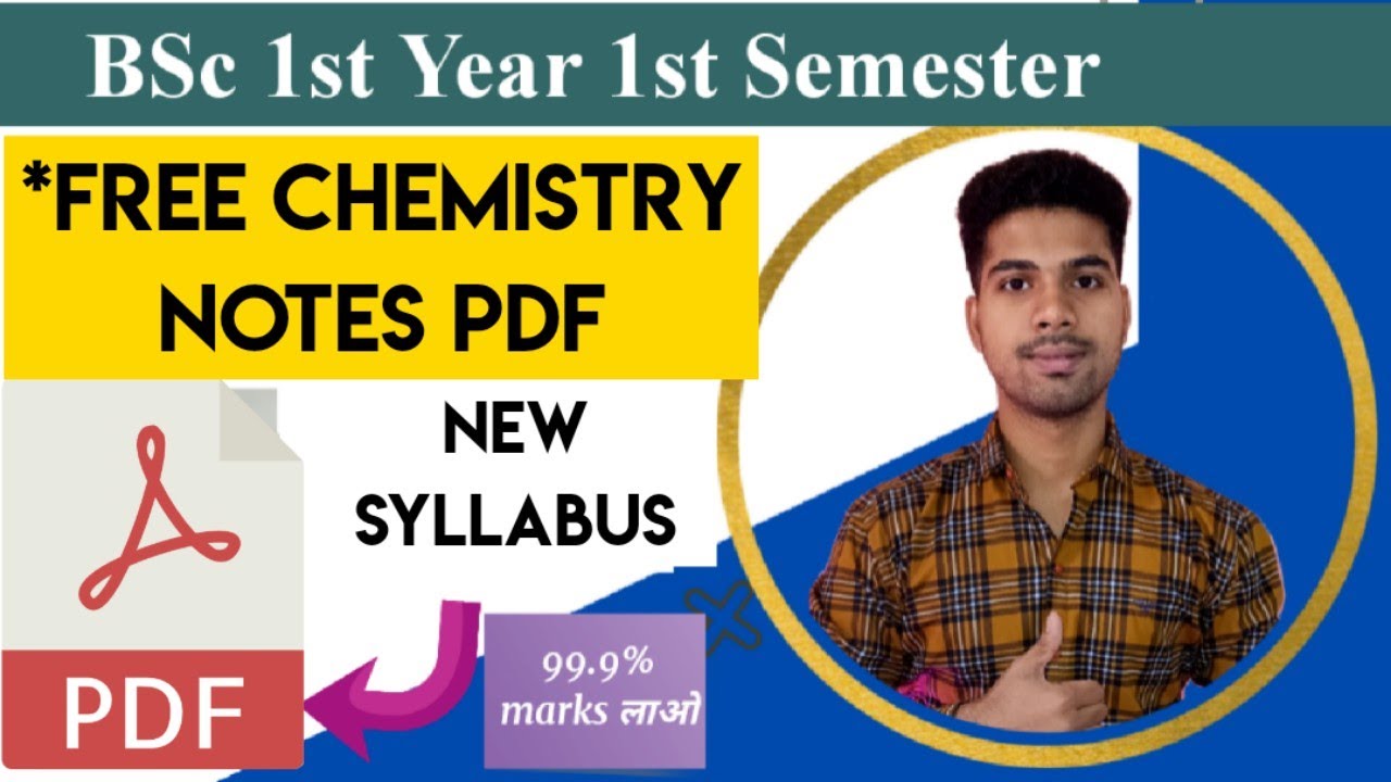 BSc 1st Year 1st Semester Chemistry Notes | BSc 1st Year 1st Semester ...