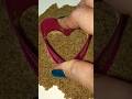 ASMR 🌈 SATISFYING KINETIC SAND REVERSE #trending #shorts #satisfying #youtubeshorts #fun #ytshorts