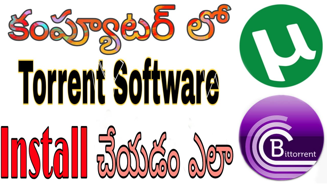 How To Download And Install Bit Torrent | U Torrent In Computer - YouTube