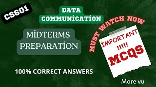 CS601 Midterm Preparation 2024 | MCQs Solution | More VU