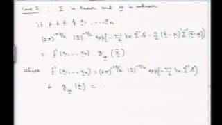 Mod-01 Lec-08 Random sampling from multivariate normal distribution and Wishart distribution - I