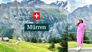 The Most Beautiful Mountain Village in Switzerland | Mürren