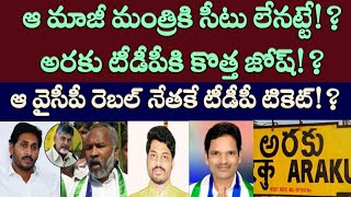 Araku Assembly: మాజీ మంత్రికి హ్యాండ్ ఇస్తున్న చంద్రబాబు!? | అరకు సీటు దొరకే!? | AP 175 Channel |