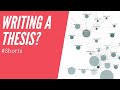 Writing a Thesis? Use Connected Papers!