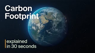 Carbon Footprint explained in 30 seconds