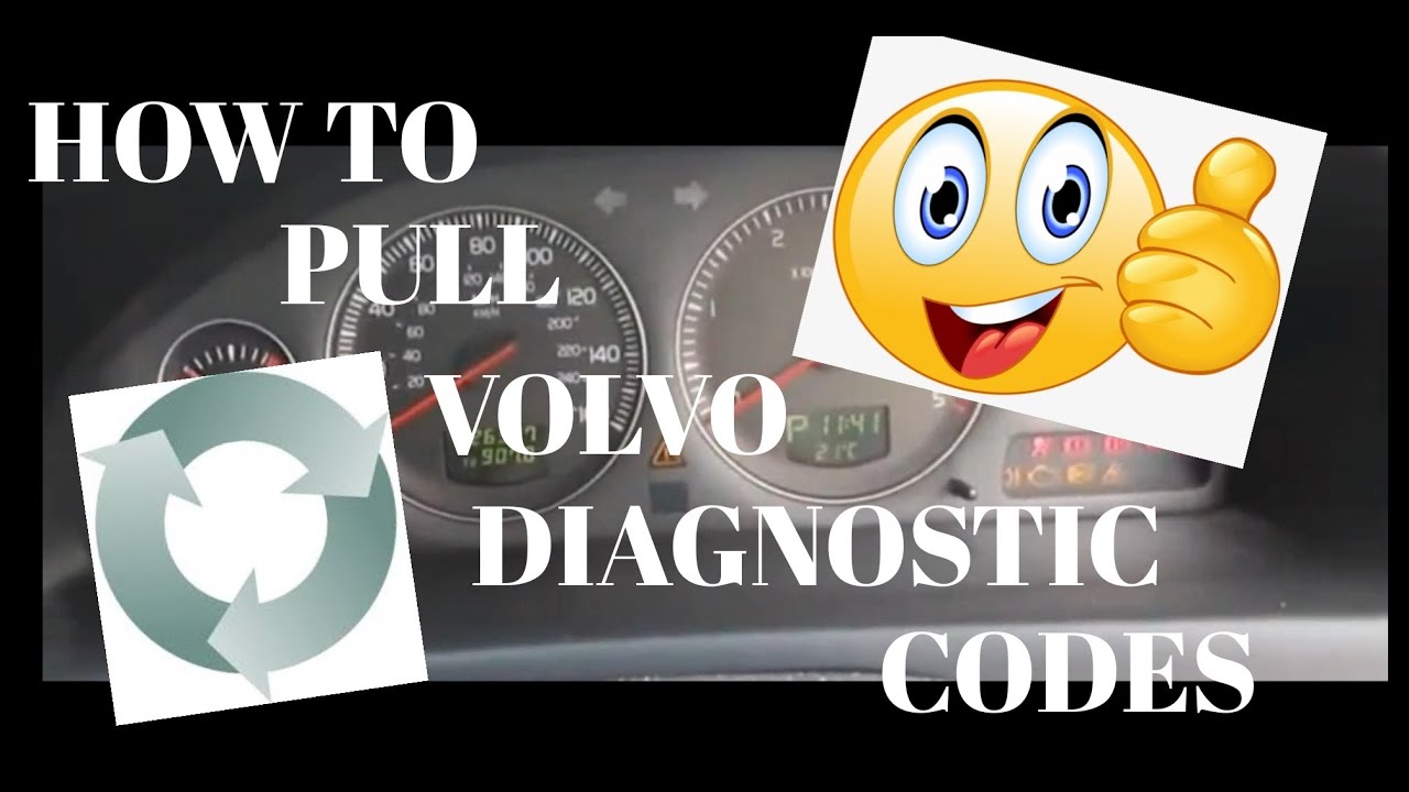 HOW TO PULL VOLVO DIAGNOSTIC TROUBLE CODES/ CHECK ENGINE LIGHT - YouTube