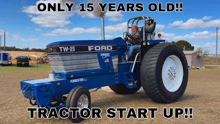 Starting up a pulling tractor at what age??