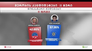 #არჩევნები2021 მეორე ტურის წინასწარი შედეგები ფოთში