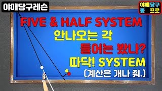 34화. 들어는 봤나? 쫑프로식 따닥 SYSTEM 파이브 앤 하프로 안나오는 각 해결법