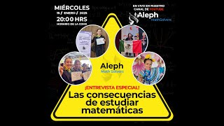 LAS CONSECUENCIAS DE ESTUDIAR MATEMÁTICAS: ¡Entrevista Especial!