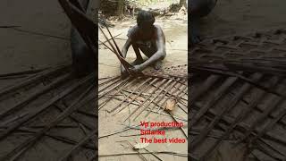 man Weaving coconut branches😯😯#trending #viral #srilanka