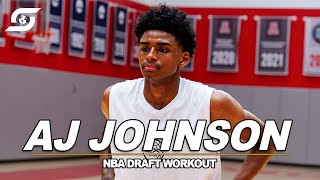 AJ Johnson NBA Draft Workout * Exclusive *