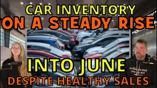 CAR INVENTORIES ON A STEADY RISE INTO JUNE, VERY CLOSE TO 2 MILLION CARS! The Homework Guy