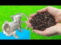 EXPERIMENT MEAT GRINDER vs COFFEE BEANS