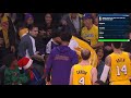 ad and lebron james falling on santa kevin hart lmao lakers vs clippers