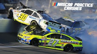 NASCAR Practice Crashes #1