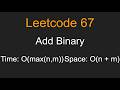 Add Binary - Leetcode 67 - Python