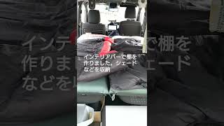 北海道旅行③　車中泊の準備　パピヨンPapillon