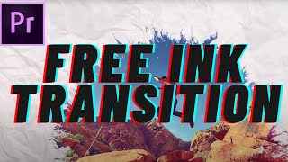 How to create INK SPLATTER Transition (Nainoa Langer Style) in Adobe Premiere Pro in Hindi